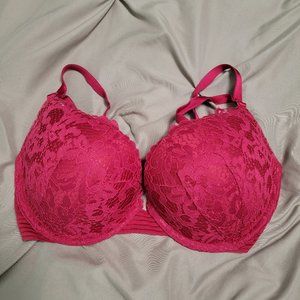 BRA | Victoria's Secret - Very Sexy - Lace Push-Up Bra - 32DD, Red